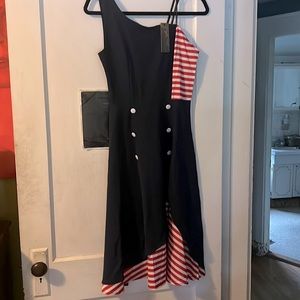 Retro Stage BRAND NEW Pin Up style dress Small